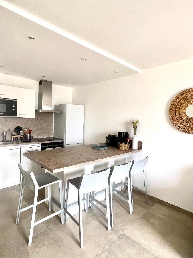 Appartement 2-4 Pers, Acces Direct Mer Casaglione ภายนอก รูปภาพ