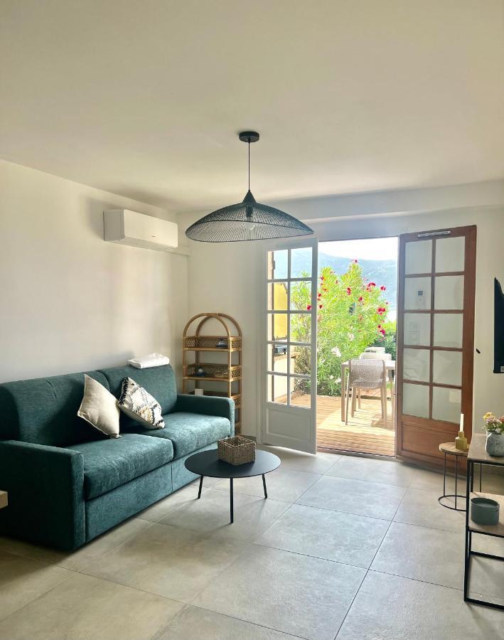 Appartement 2-4 Pers, Acces Direct Mer Casaglione ภายนอก รูปภาพ